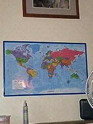 Laminated World Map 的图像结果