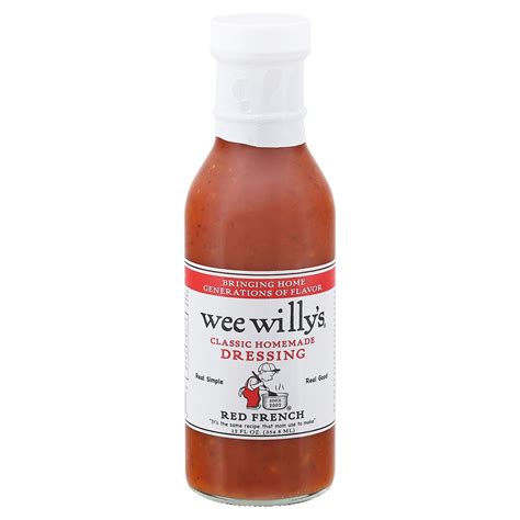 Wee Willy's Red French Salad Dressing 12 fl oz | Shipt