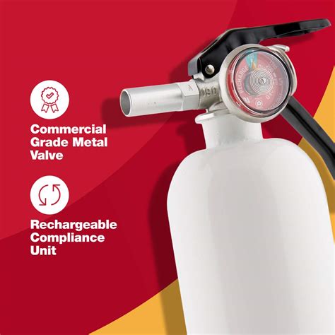 First Alert Fire Extinguisher FE5GR, Recreation Vehicle and Marine Fire ...