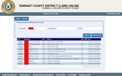 Free Tarrant County Public Records: Marital, Arrest & Criminal Search