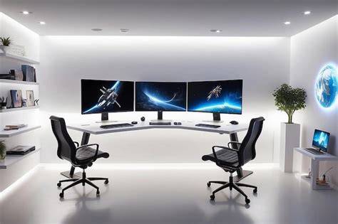 Image result for Black Wall LED Computer