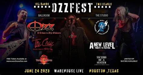 OZZFEST 23 at Warehouse Live!, Warehouse Live, Houston, 24 June 2023 ...