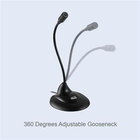 Adesso Xtream M1 Mic | Omni-directional USB Table Top Microphone