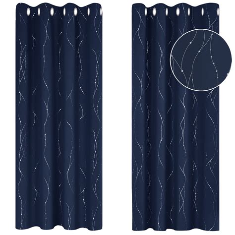 Buy Deconovo Super Soft Dotted Line Foil Printed Thermal Insulated ...