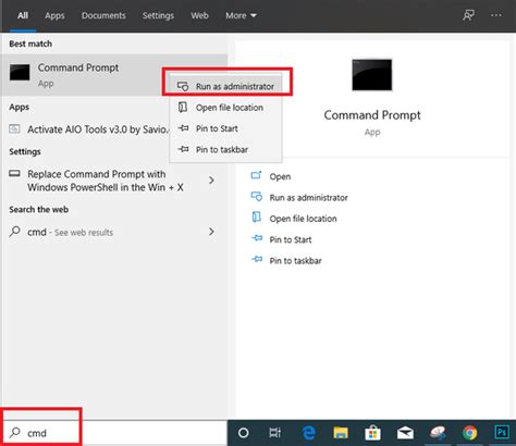 Image result for Win 10 Key Cmd