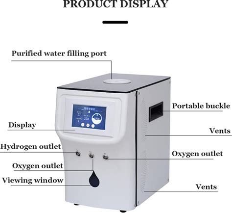 OUOQNUE 99.99% High Purity 3-Port H2 Inhaler, Flow Rate India | Ubuy