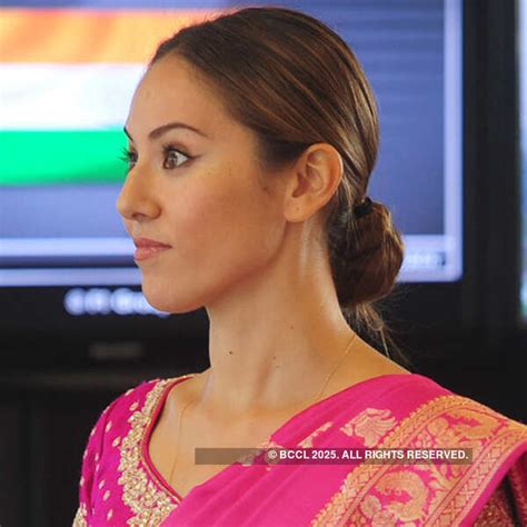 Jessica Michibata during the final race of Indian Grand Prix 2013, held ...