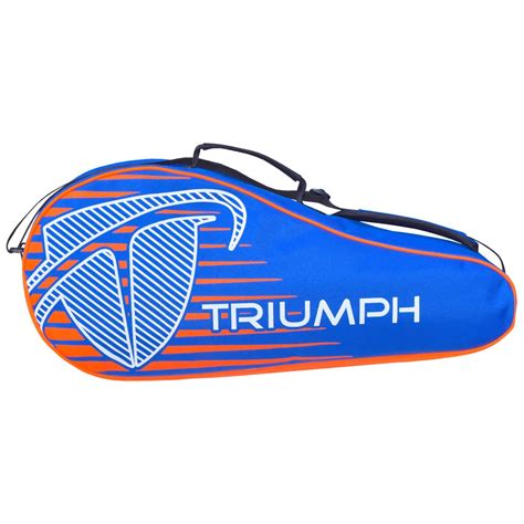 Triumph Smash Badminton Kit Bag Royal Blue/Orange : Amazon.in: Sports ...