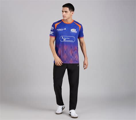Buy Skechers MUMBAI INDIANS IPL MEN'S TRAINING JERSEY 2026 | Mens