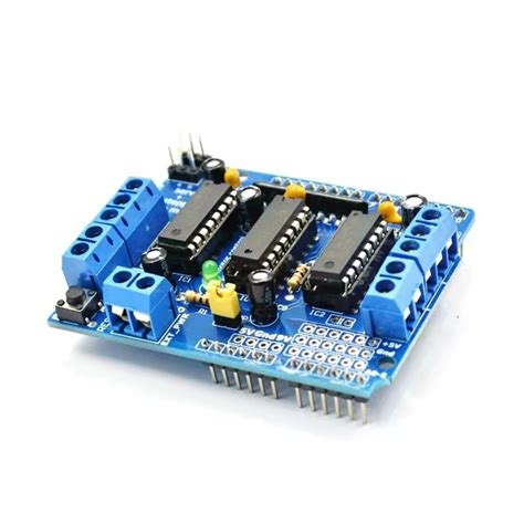 ROBODIUM L293D Motor Driver Shield for micro controller, 4 DC Motors/2
