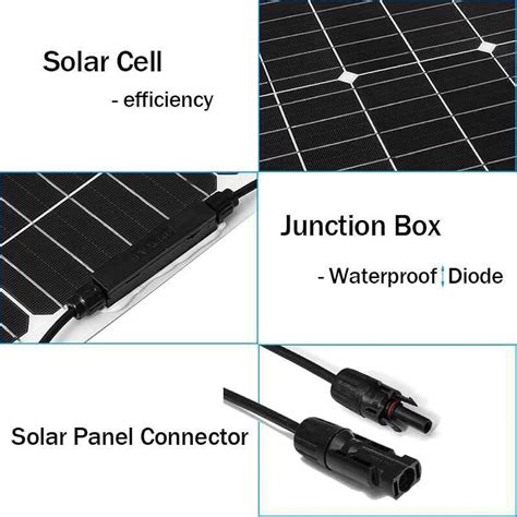 ZWJABYY 600W Flexible Solar Panel Solar System Kit,for Rv India | Ubuy