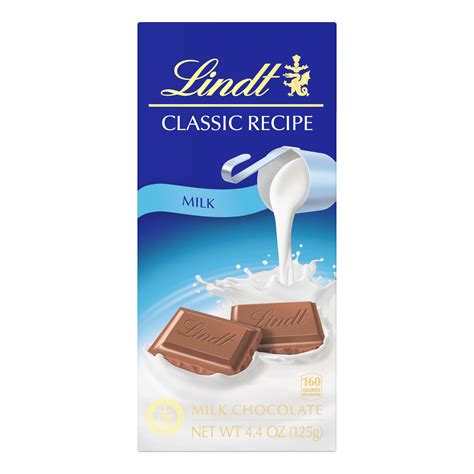 Lindt Classic Recipe Milk Chocolate Candy Bar, Summer Smores Chocolate ...