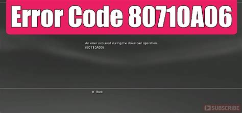 PS3 Error Code 8002F310 的图像结果