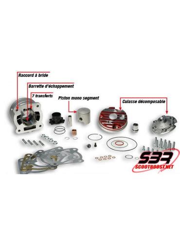 Cylinde MHR Testa Rossa 70cc Gilera / Piaggio Zip