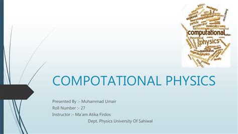 Computational Physics Intro 的图像结果
