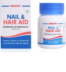 Bakson Nail & Hair Aid Tablets Price in India - Buy Bakson Nail & Hair ...