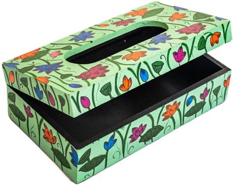 Flipkart.com | Indune 1 Compartments Wood Tissue Box - Tissue Box