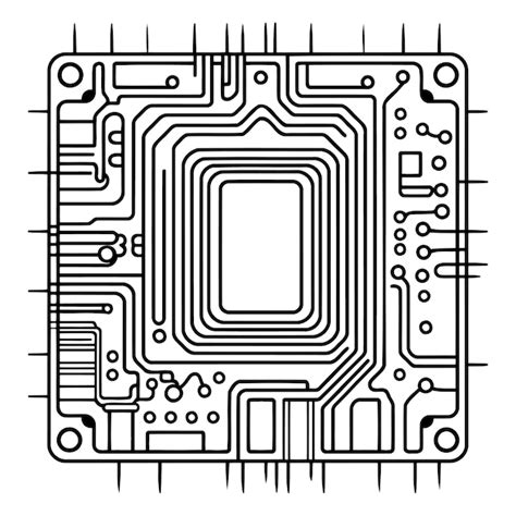 Computer CPU Drawing 的图像结果