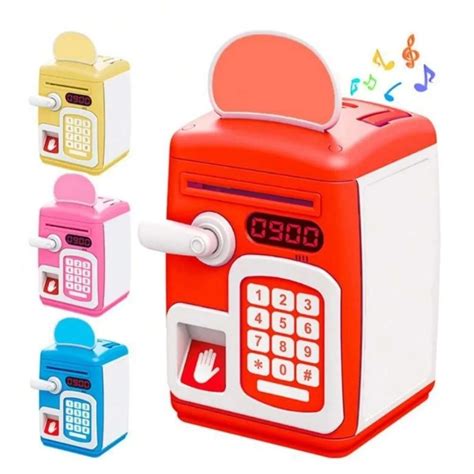 Fingerprint Lock Piggy Bank with Music: A Fun Way to Save