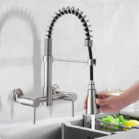 Wall Mounted Kitchen Faucet