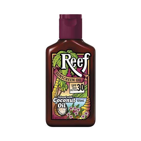 Reef Sunscreen Coconut Oil SPF 30 125mL - Reef
