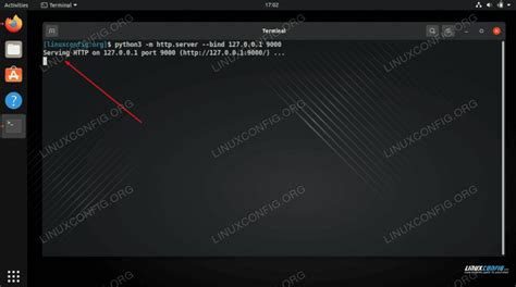 Setup Python Web Server Linux 的图像结果