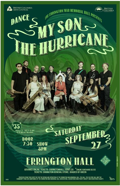 My Son the Hurricane Dance at Errington Hall, Errington Hall ...