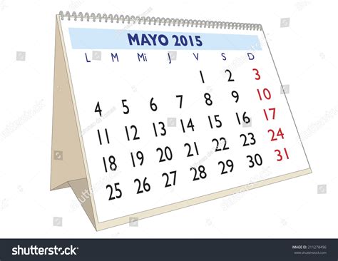 May In Spanish Calendar