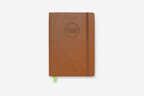 Daily Planner | Undated | Caramel Brown | Passion Planner