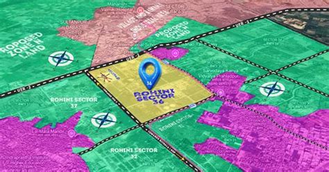 Rohini Sector 36 [Buy/Sell DDA Plots] Layout Maps|Rates|Future