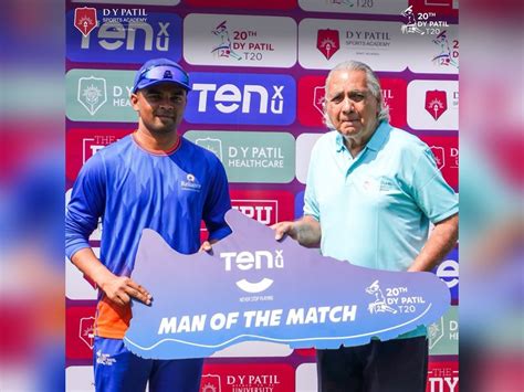 DY Patil T20 Cup: Malewar fifty powers Reliance to thrilling one-run ...