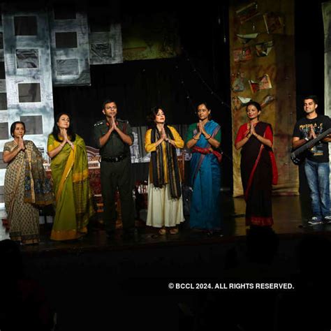 Staging of an English play, Boiled Beans on Toast, written by Girish ...
