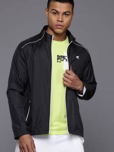 HRX by Hrithik Roshan Full Sleeve Solid Men Jacket - Buy HRX by Hrithik ...