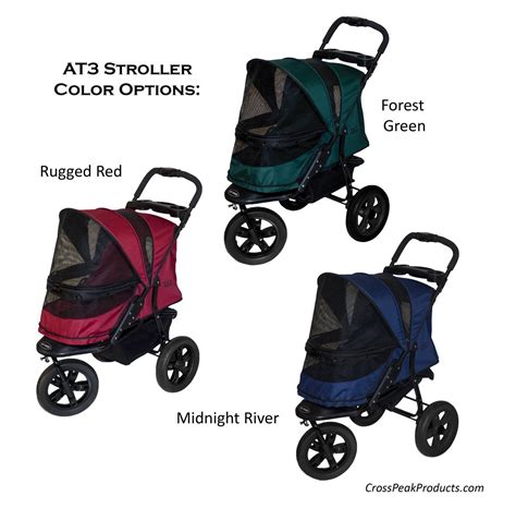 Pet Gear AT3 No-Zip Pet Stroller - Jogging Dog Stroller by Pet Gear Inc ...