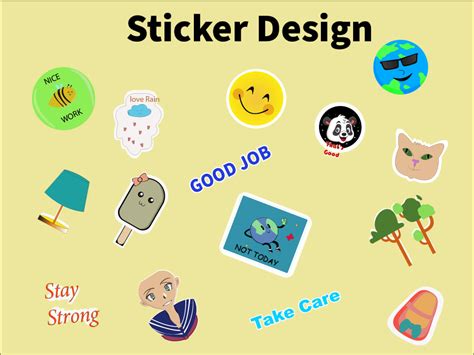Image result for Sticker Design Print