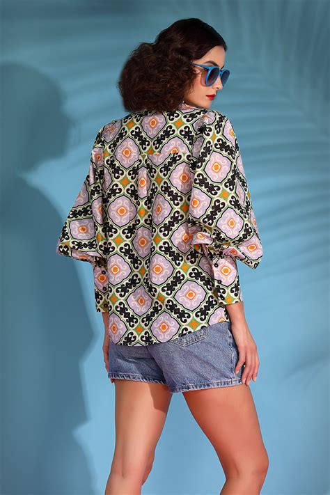 Buy Printed Oman Shirt - Sewtable Clothing