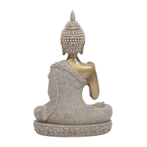 Buy Tayhaa Golden Hue Blessing Buddha Statue Online