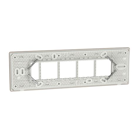 MZCP9M_BZ - Cover frame, Miluz ZeTa, 9 module, bronze | Schneider ...