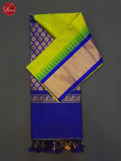 Green And Blue- Silk Cotton saree