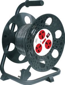 MX Power extension Reel with Universal Sockets 20 Meters Electrical ...