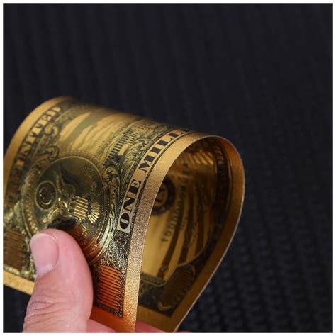YIQILAFADA 10 X Million Gold Dollar Bills Envelope Money Card India | Ubuy