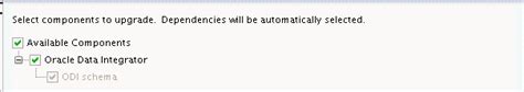 Oracle Data Integrator環境のアップグレード
