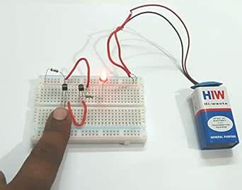 Breadboard DIY Starter Kit (Touch Switch Project) : Amazon.in ...