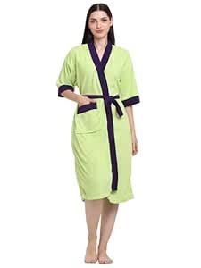 Buy CREEVA Everyday Unisex Micro Terry Bathrobe Collection With kimono ...