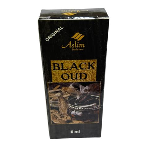 Aslim Black Oud Roll-On Perfume 6ml – Intense, Long-Lasting Oriental F ...