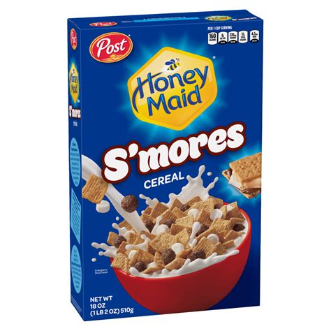 HONEY MAID S'mores Cereal: Toasty Graham Cracker Goodness