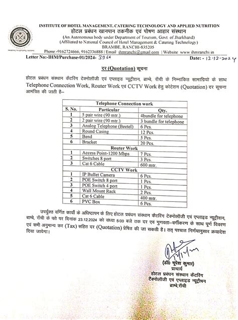 IHM Ranchi | Best Government Hotel Management College in Ranchi ...