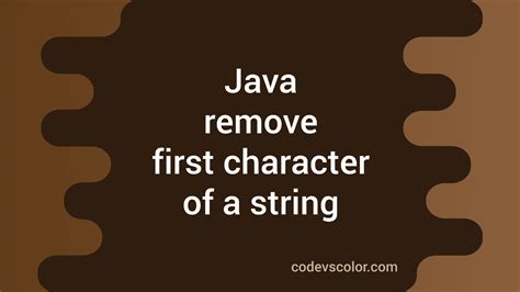 Removing Characters in String Java 的图像结果