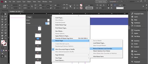 Image result for Master Pages InDesign