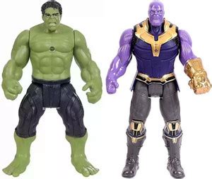 khilona waala Avenger Heroes HULK & THANOS Toy Best for Kids Room ...